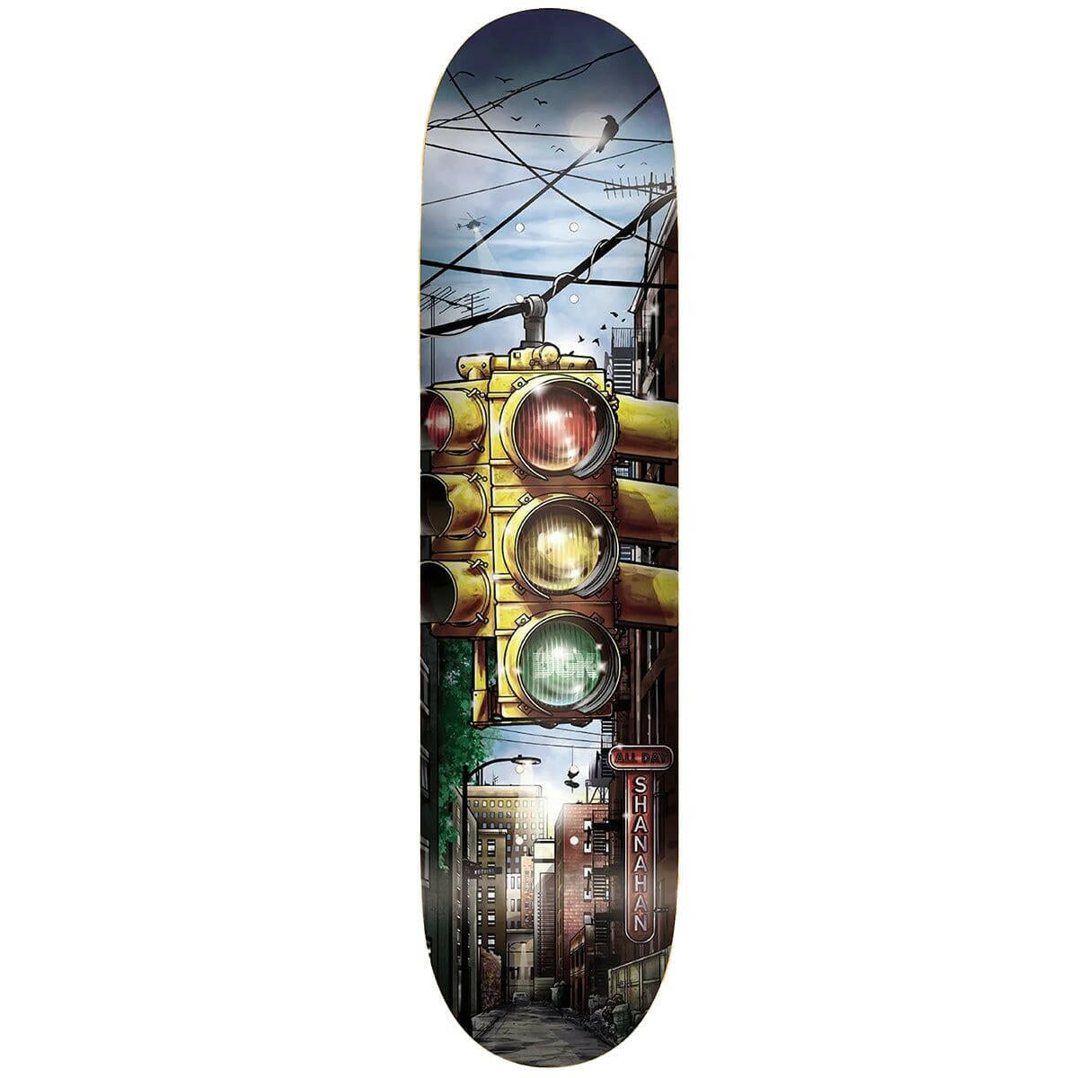 DGK - John Shanahan Signals 7.9 Skateboard Deck.