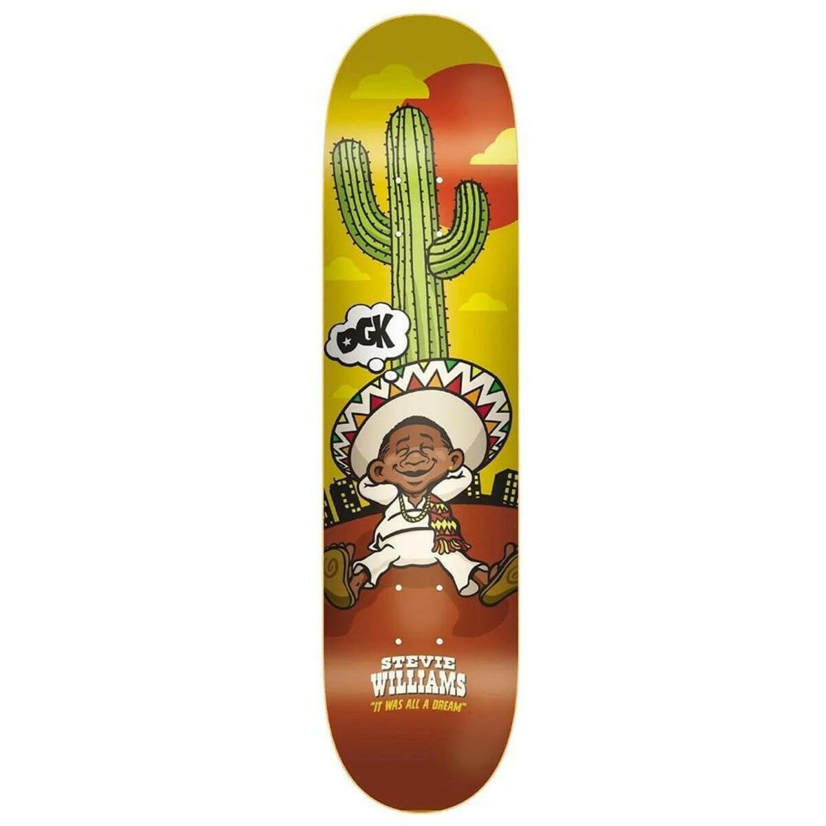 DGK - Stevie Williams Dreamer 8.06 Skateboard Deck.