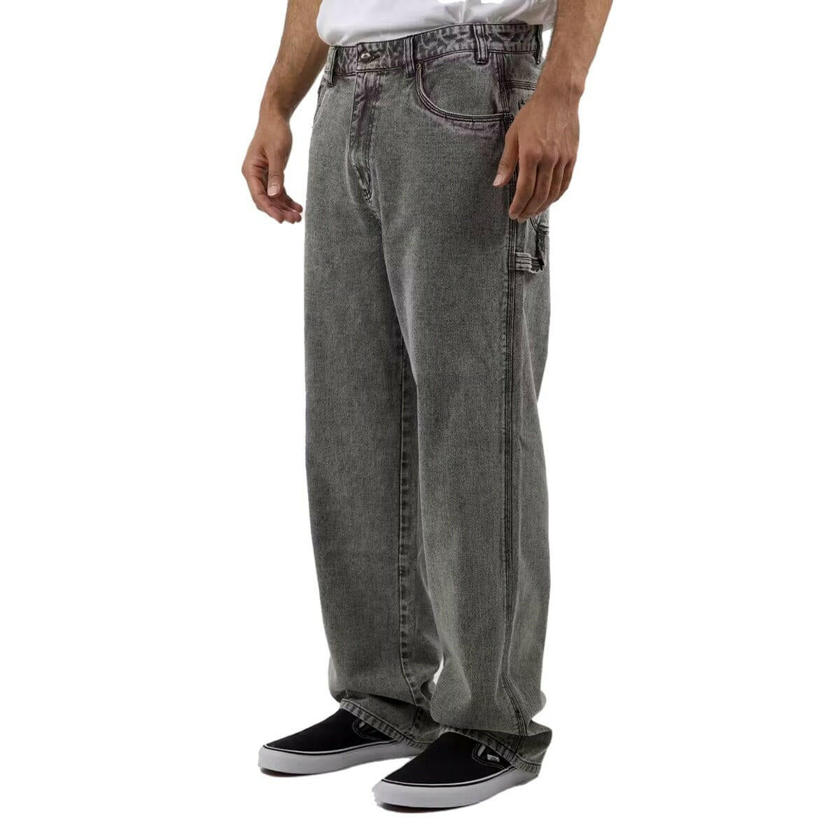 Dickies - 1939 Aged Denim Carpenter Jean Stone Washed Charcoal.