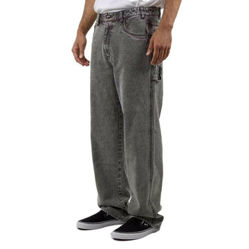 Dickies - 1939 Aged Denim Carpenter Jean Stone Washed Charcoal.