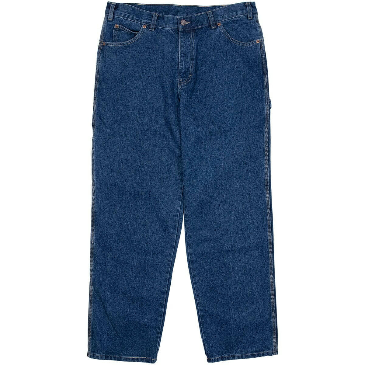 Dickies - 1993 Relaxed Fit Youth Carpenter Jeans Stone Washed Indigo.