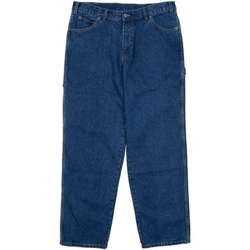 Dickies - 1993 Relaxed Fit Youth Carpenter Jeans Stone Washed Indigo.