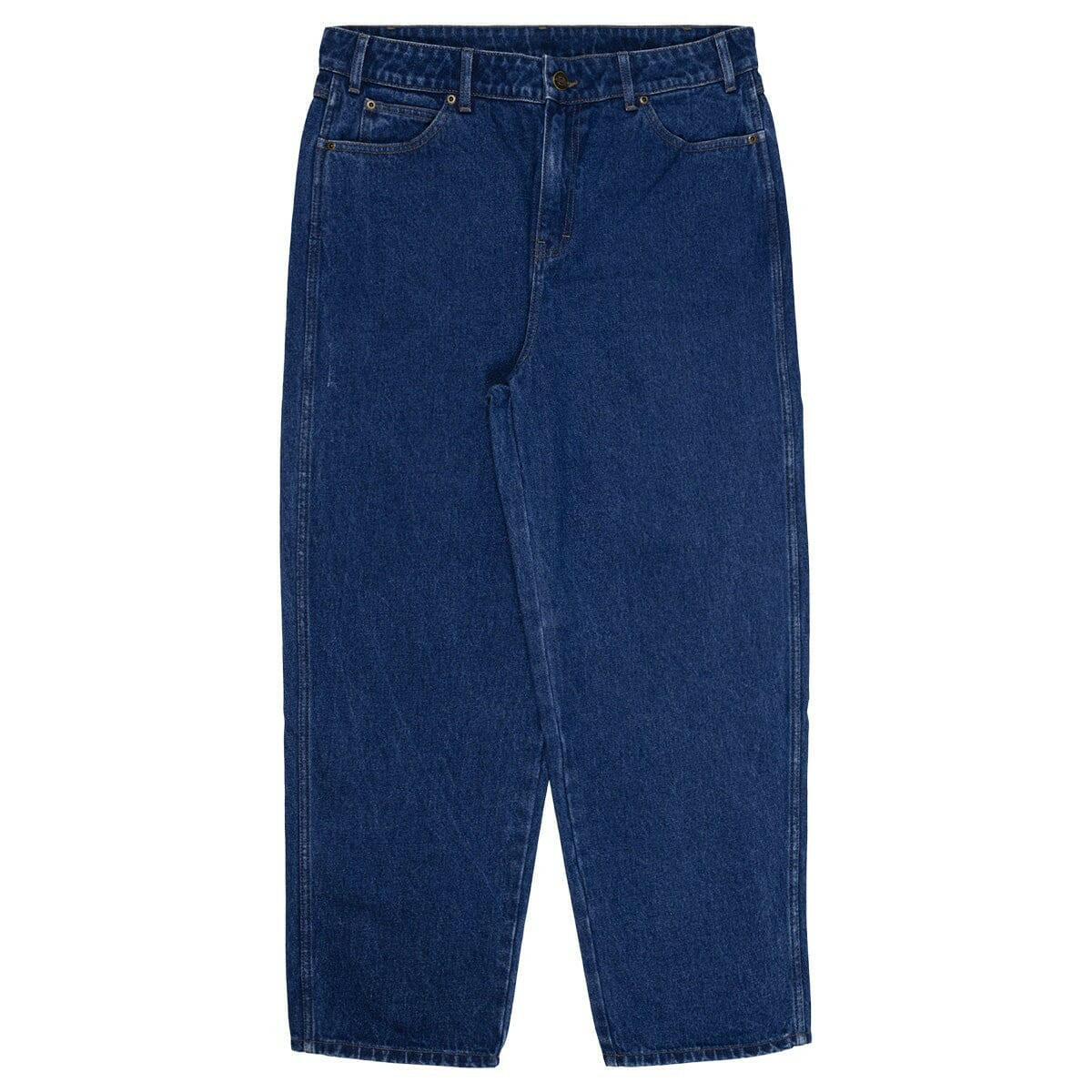 Dickies - 5 Pocket Baggy Work Jeans Stone Washed Indigo.