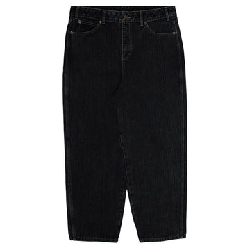 Dickies - 5 Pocket Baggy Work Jeans Washed Black.