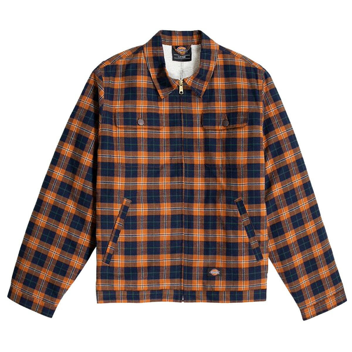 Dickies - Alton Shacket Brown Plaid.