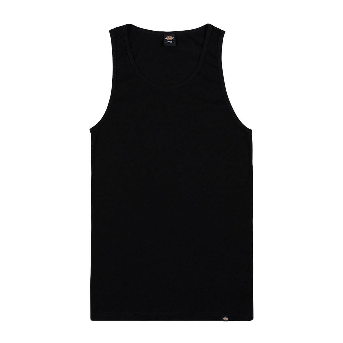Dickies - Basic Singlet 3 Pack Black.