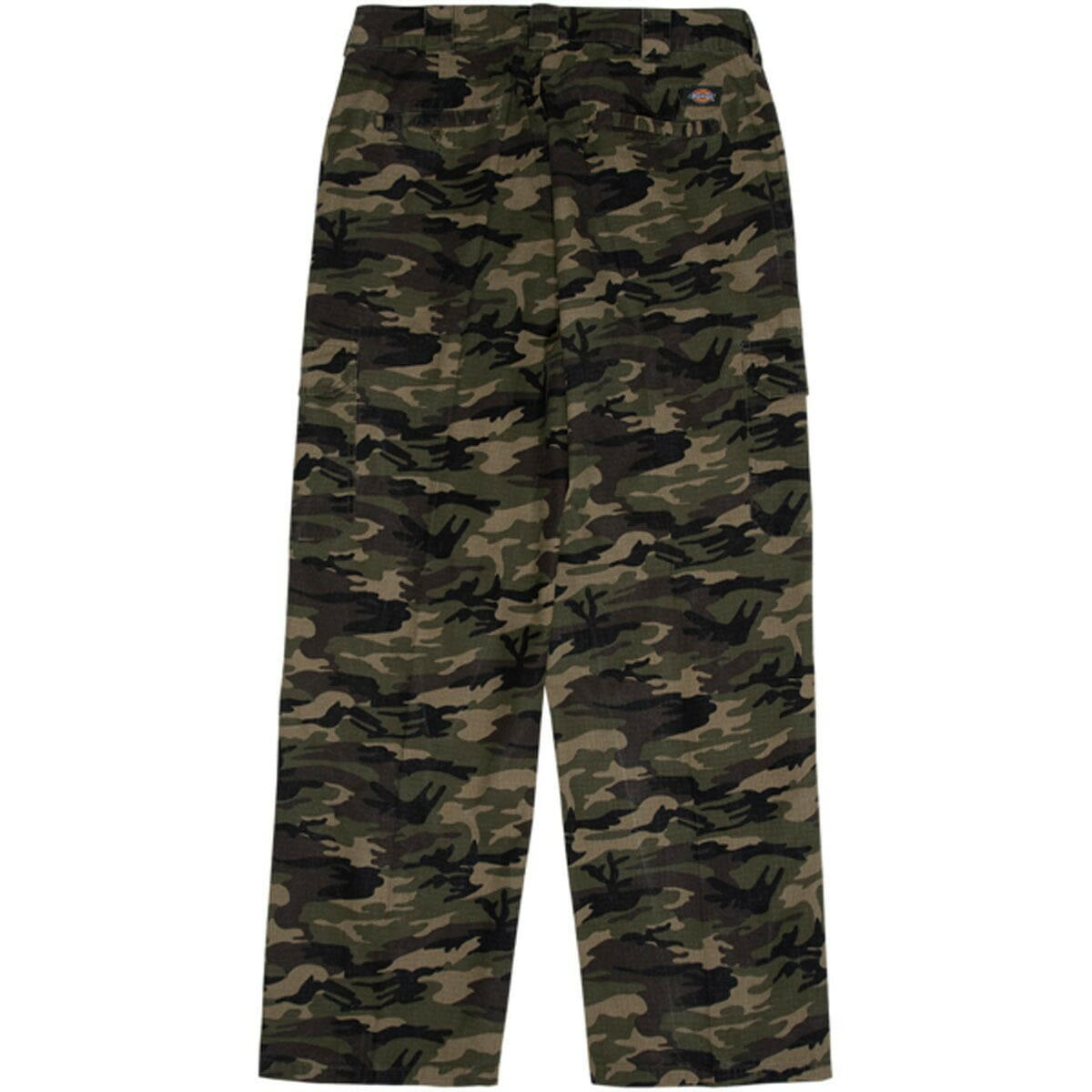 Dickies - 85-283 Loose Fit Double Knee Ripstop Cargo Pants Camo.