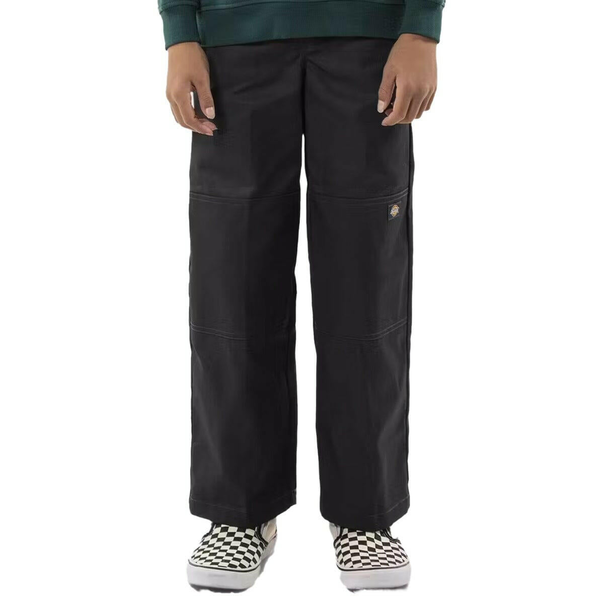 Dickies - 85-283 Loose Fit Double Knee Youth Pants Black.