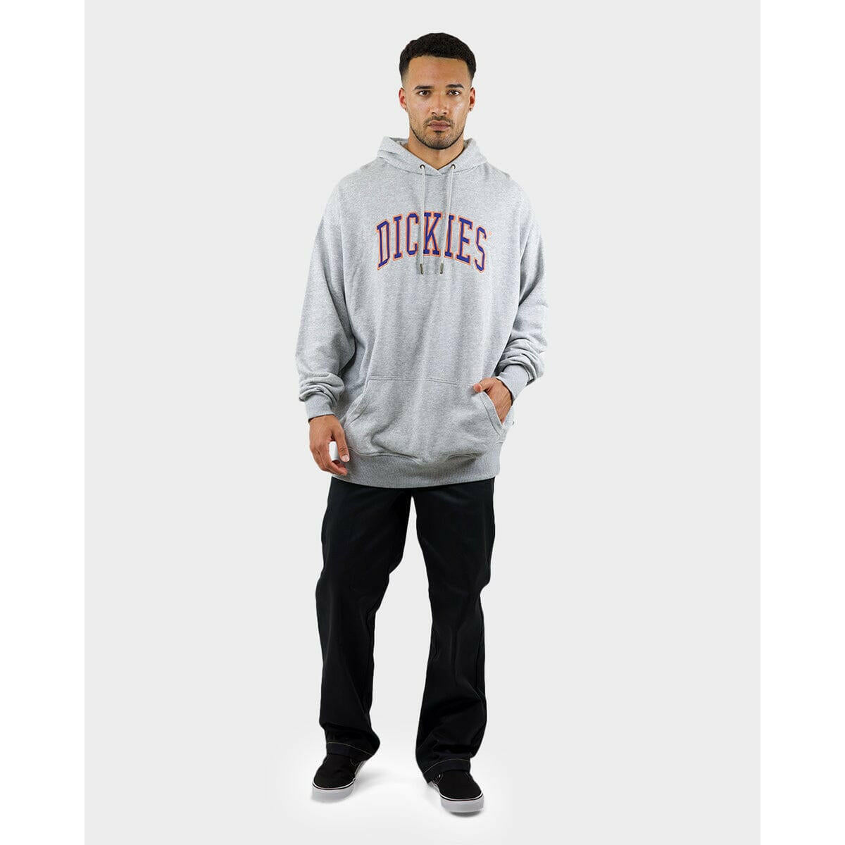 Dickies - Longview Stadium Hoodie Grey Marle.