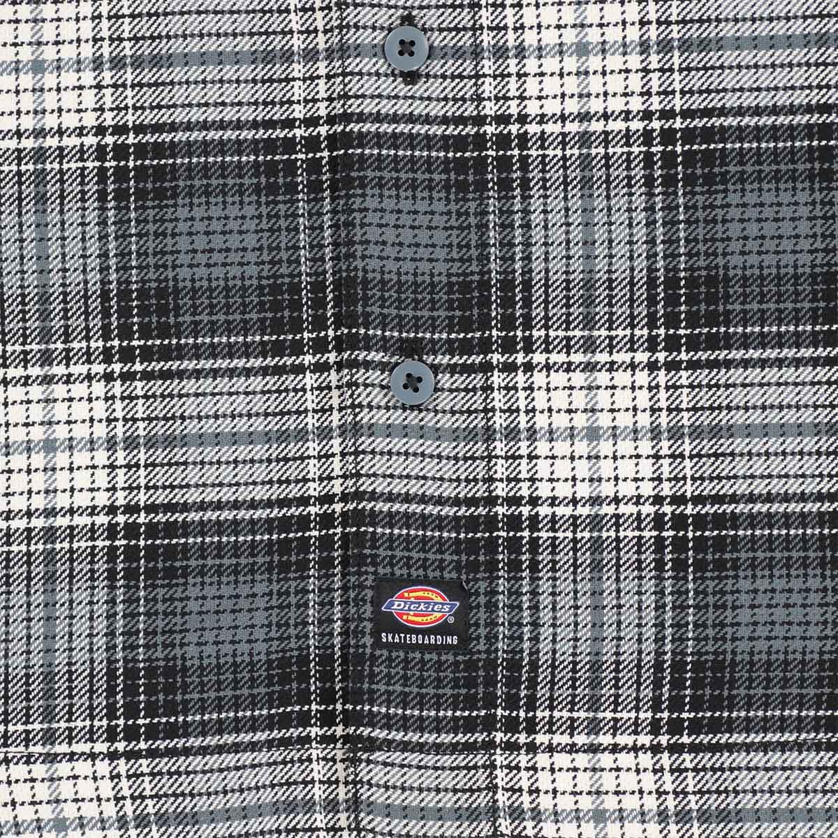 Dickies - Mike Anderson S/S Check Shirt Stormy Weather.