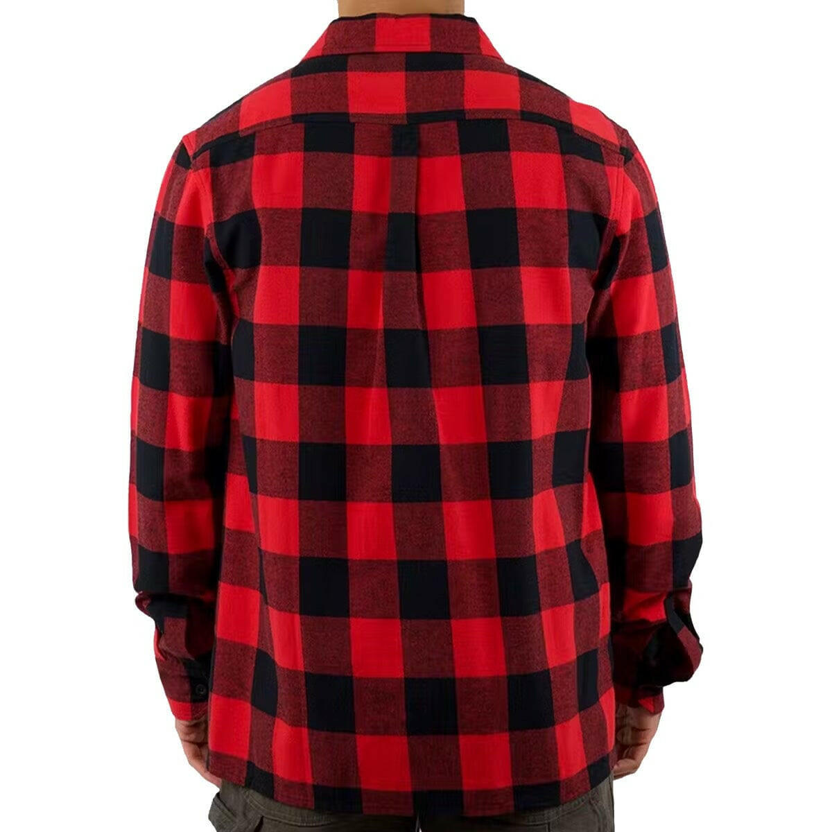 Dickies - Sacremento Flannel Shirt Red.