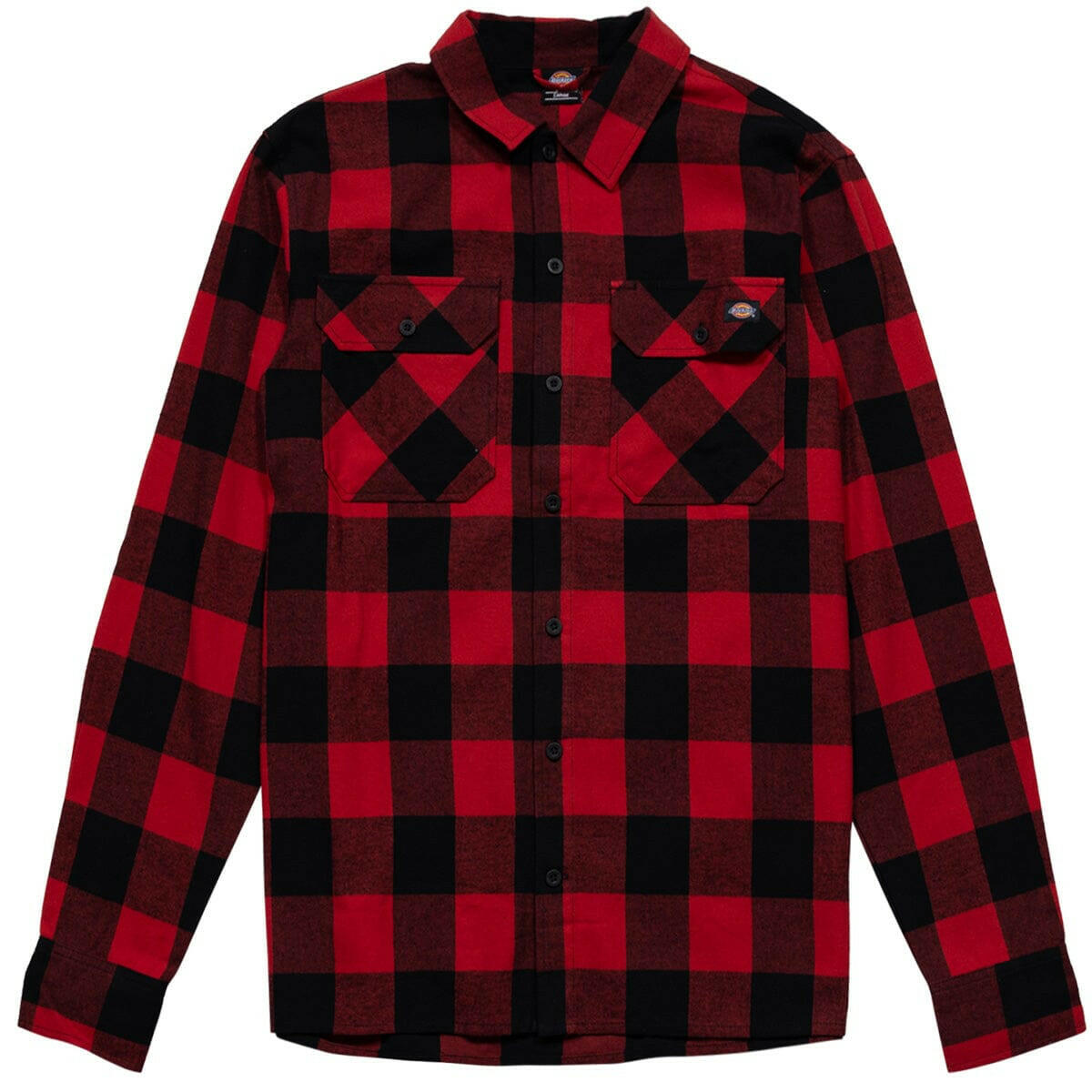 Dickies - Sacremento Flannel Shirt Red.