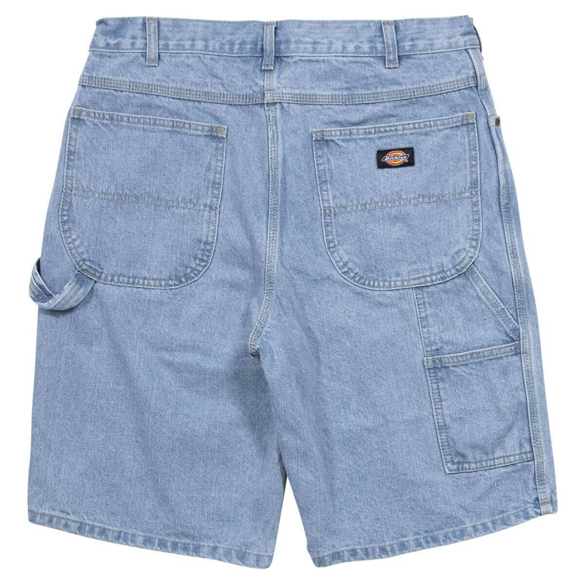 Dickies - 11" Relaxed Fit Carpenter Denim Shorts Light Indigo.
