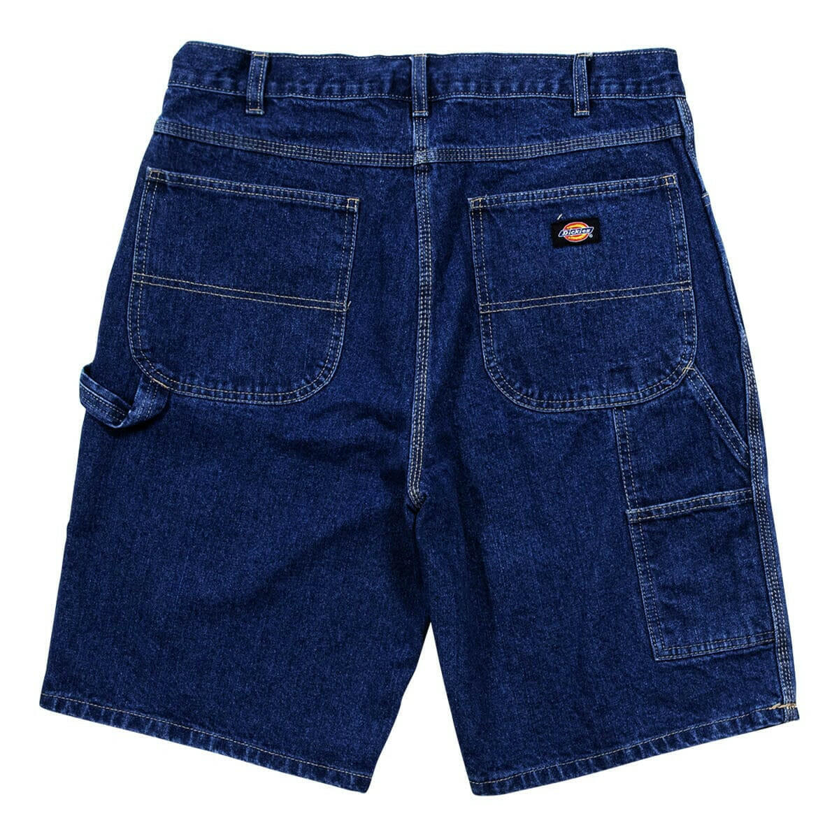 Dickies - 11" Relaxed Fit Carpenter Denim Shorts Rinsed Indigo.