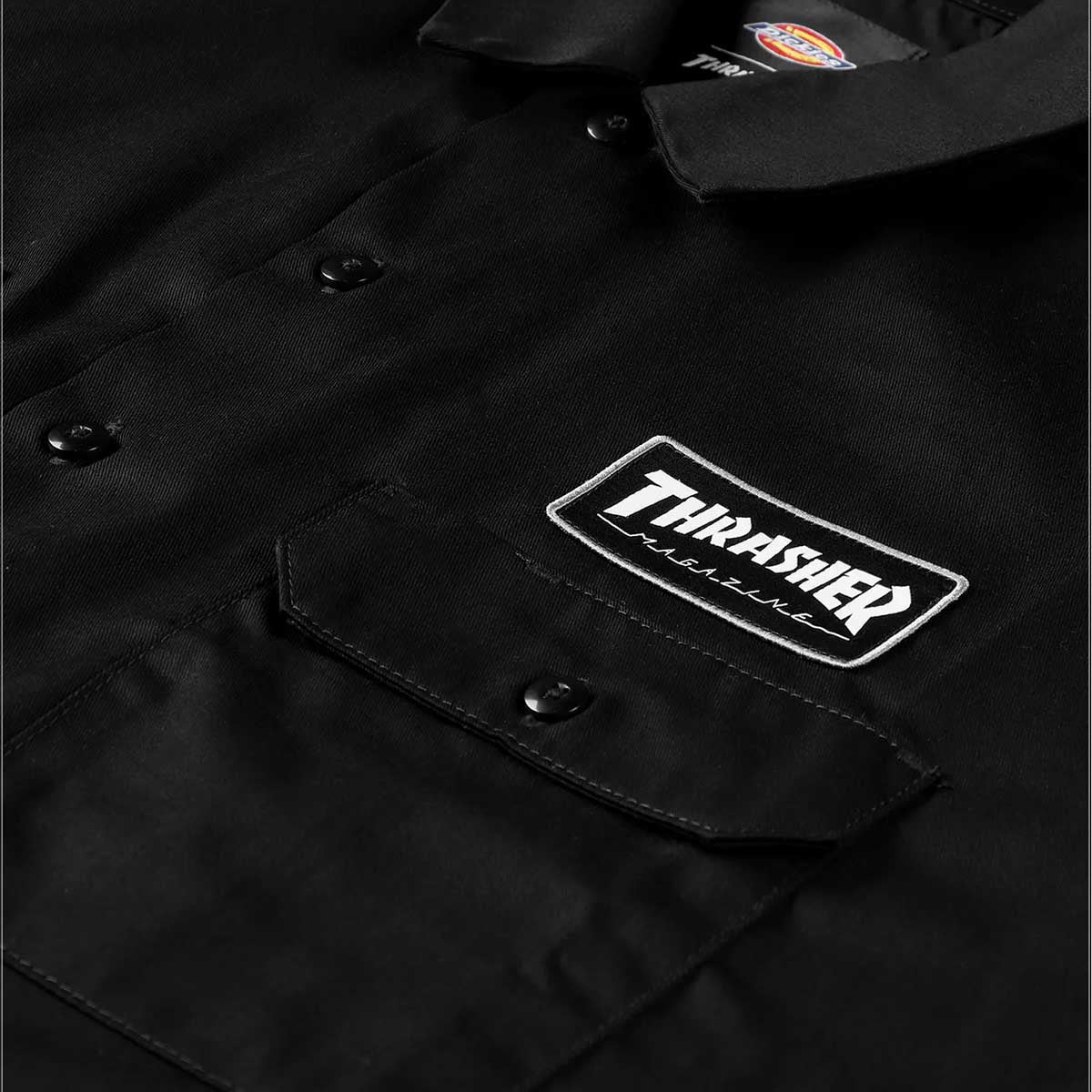 Dickies Thrasher Work Shirt Black