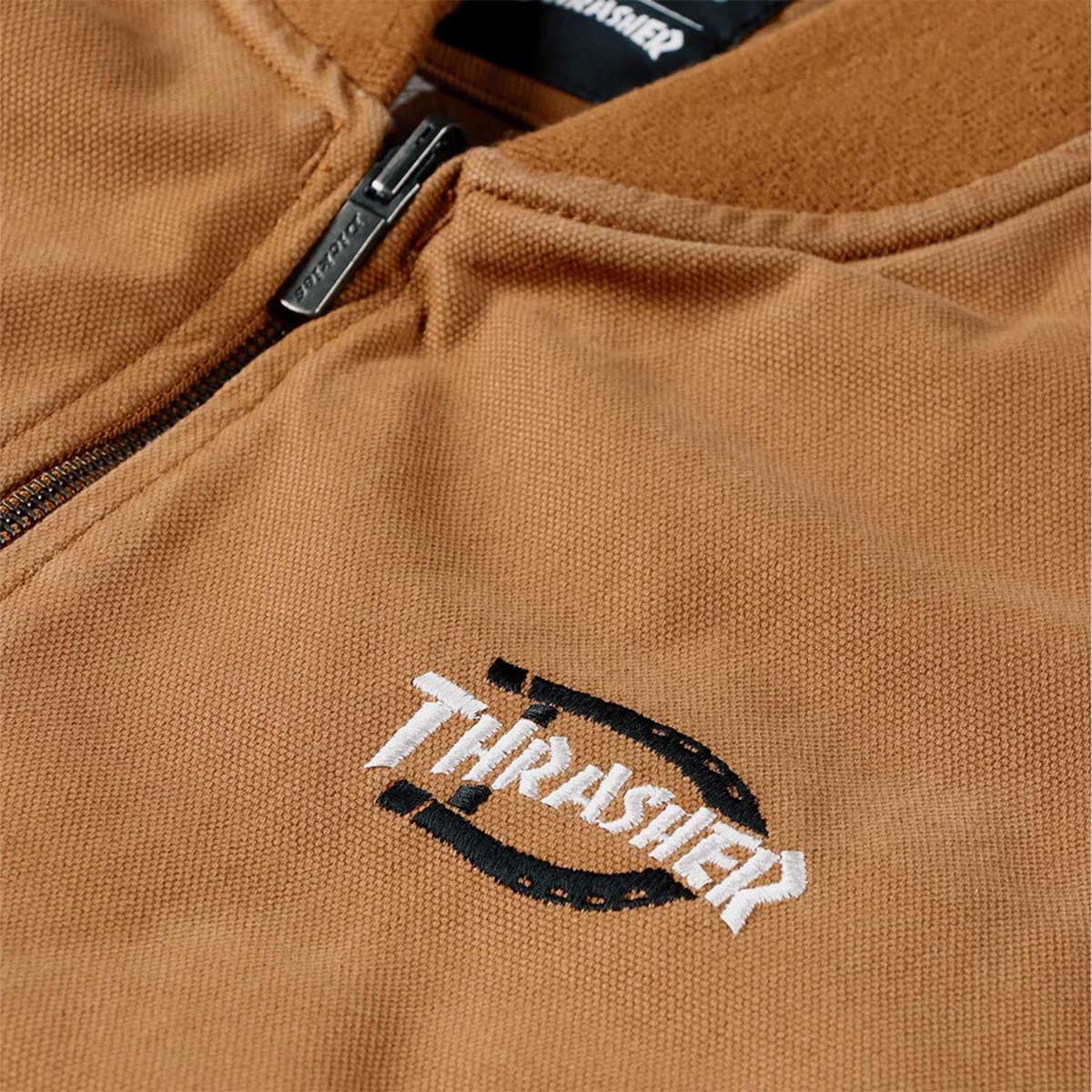 Dickies Thrasher Vest Jacket Brown Duck