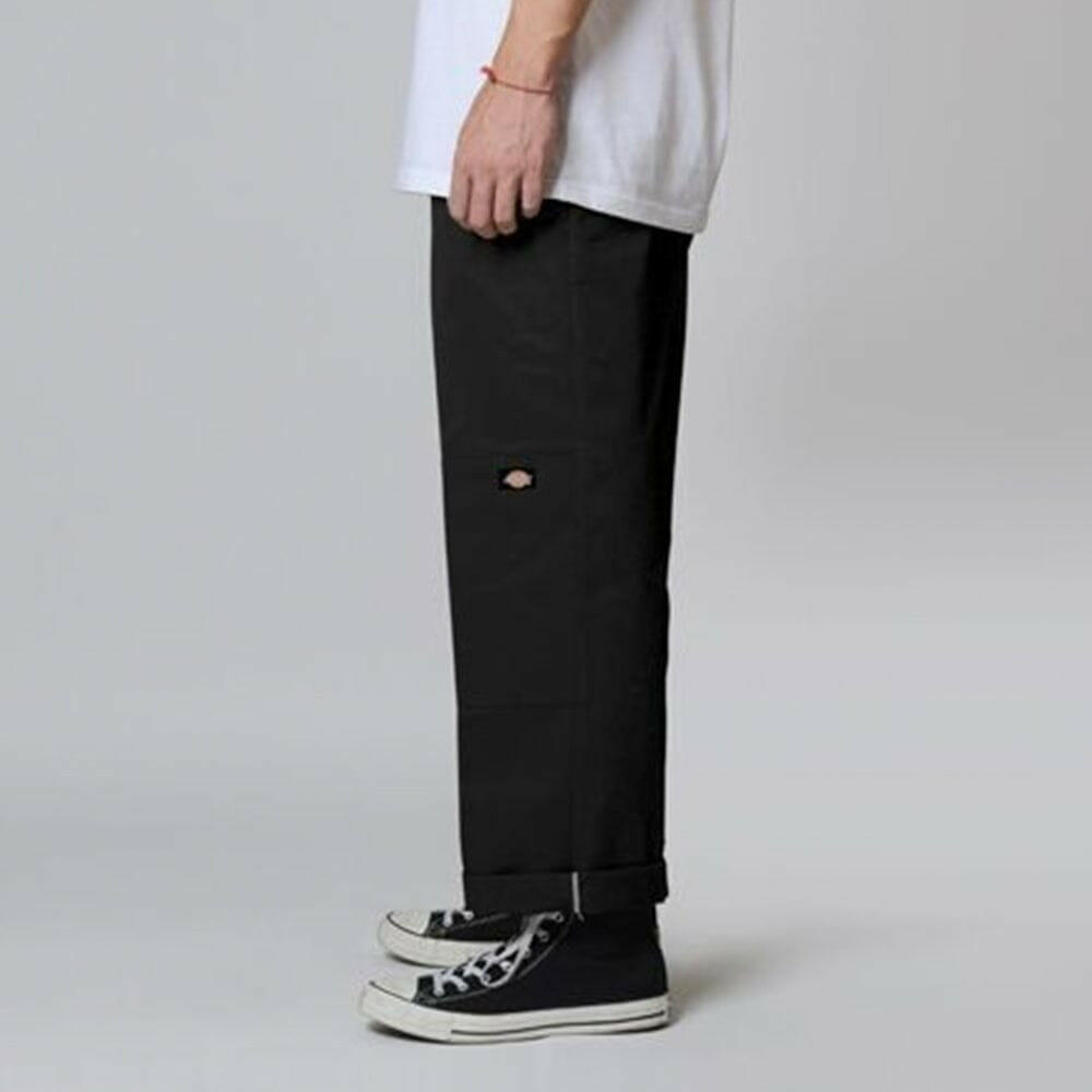 Dickies - 85-283 Loose Fit Double Knee FLEX Pants Black.