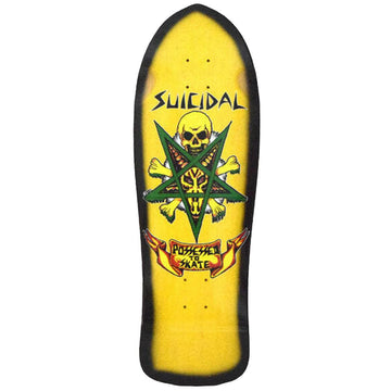 Suicidal Skates - Possessed To Skate 80's 10.125 Reissue Skateboard Deck.