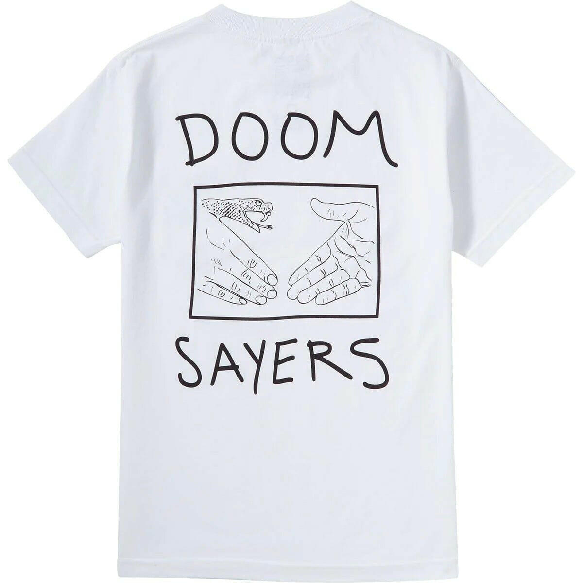 Doom Sayers - Snake Shake Tee White.