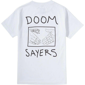 Doom Sayers - Snake Shake Tee White.