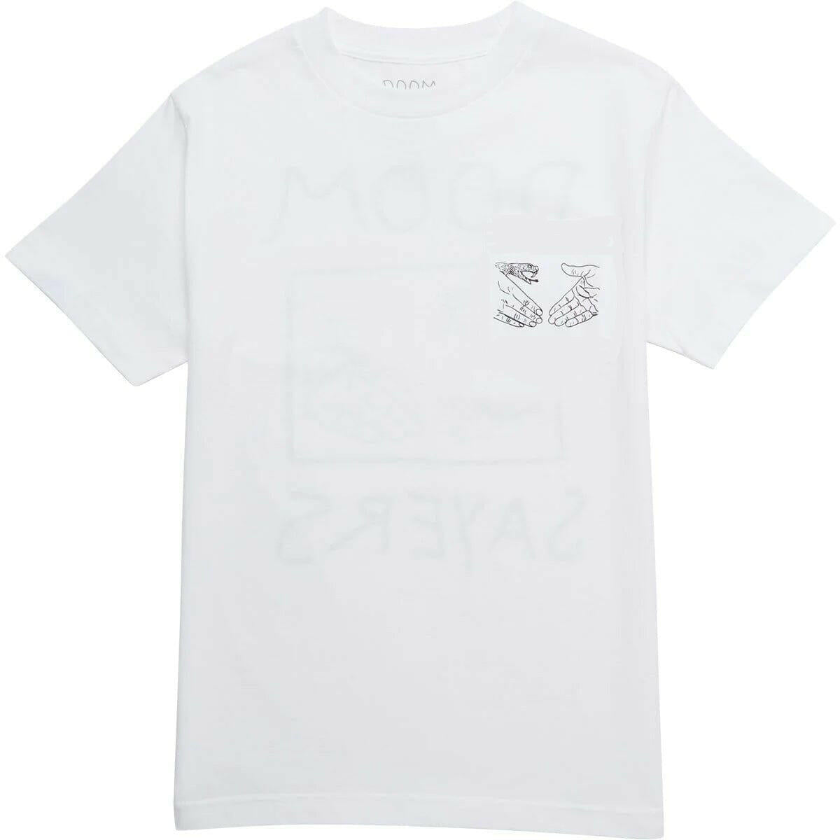 Doom Sayers - Snake Shake Tee White.
