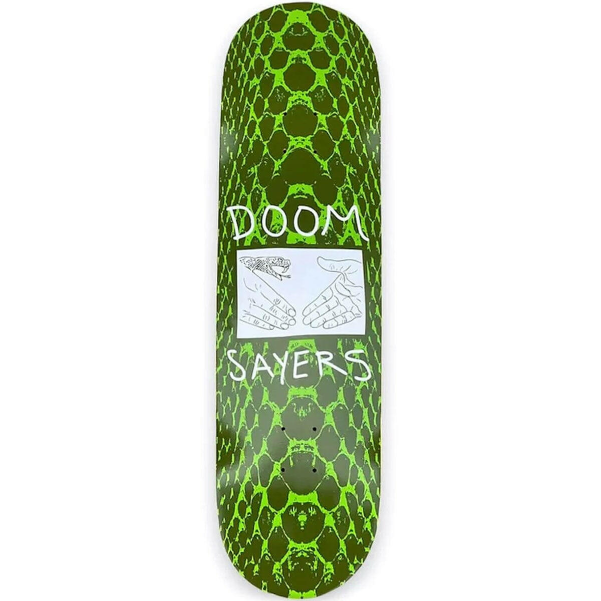 Doom Sayers - Snake Skin 9.0 Skateboard Deck.