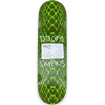 Doom Sayers - Snake Skin 9.0 Skateboard Deck.
