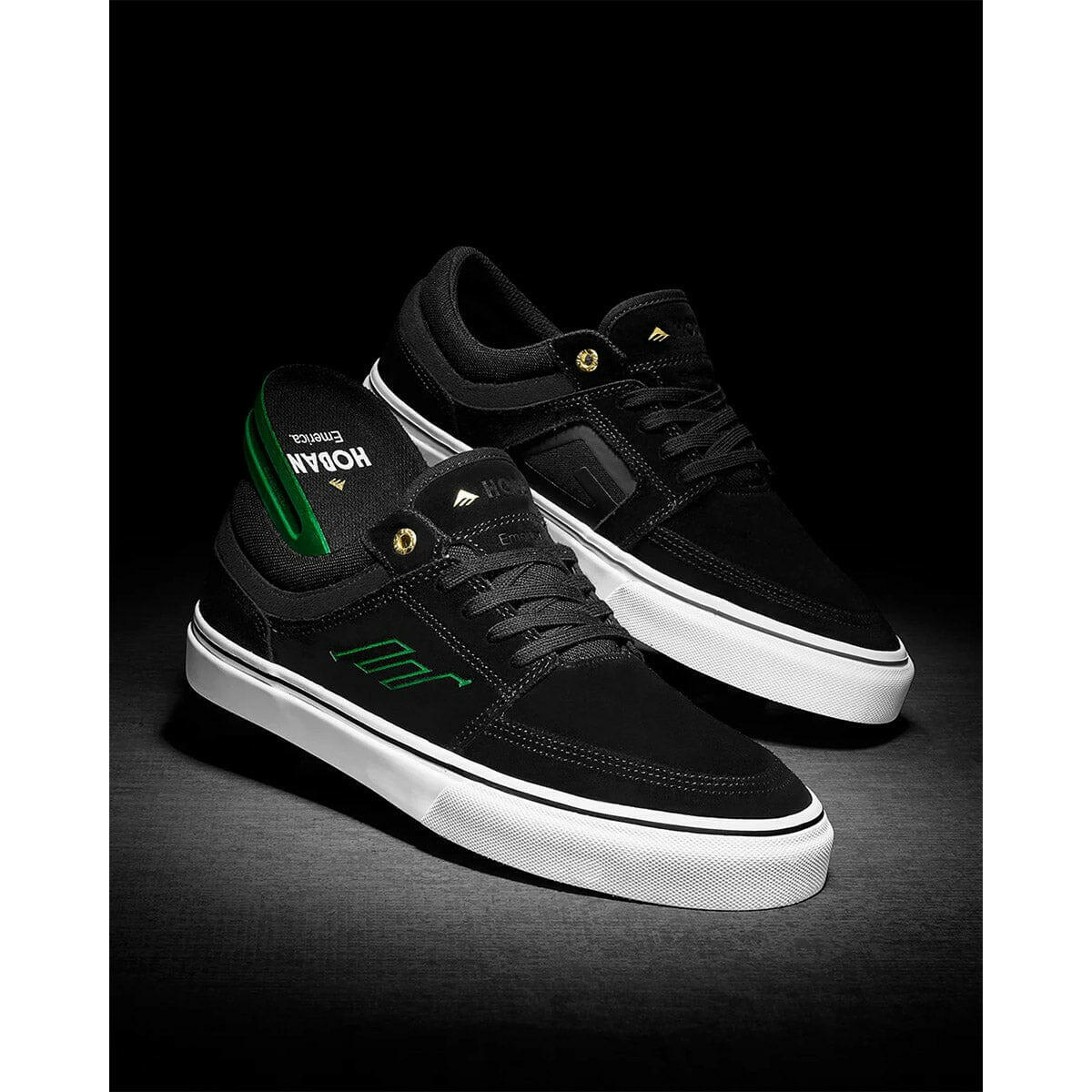 Emerica - Hoban Shoes Black/White/Gold.