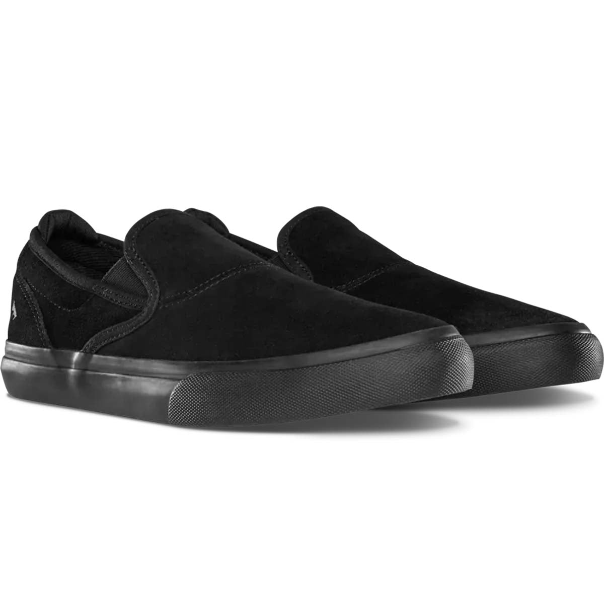 Emerica Wino G6 Slip On Shoes Black/Black/Black Front