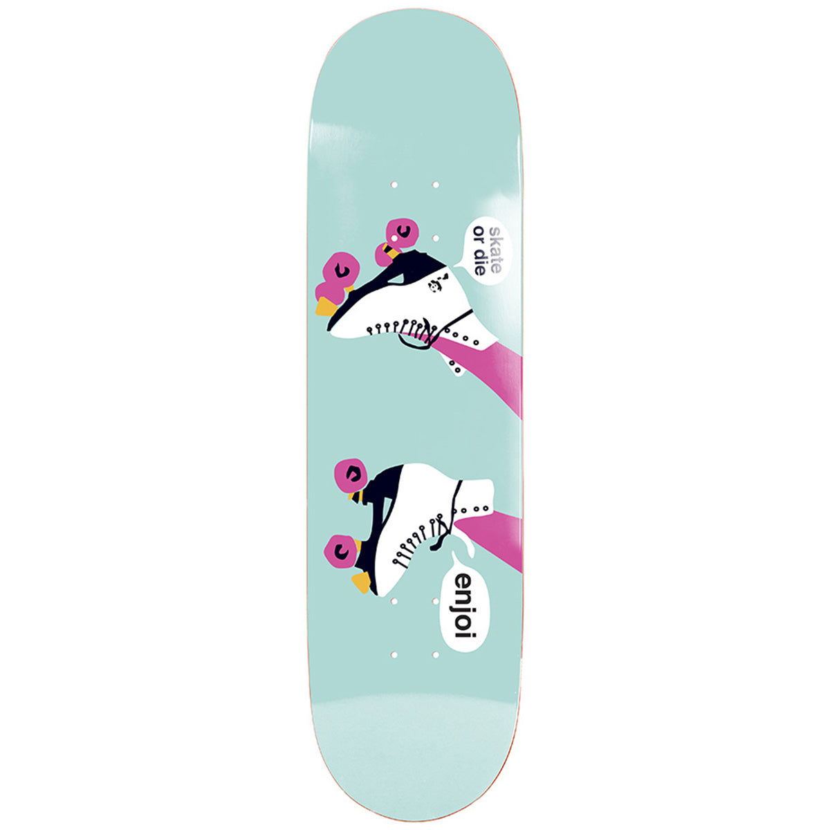 Enjoi Big Box Roller Skates 8.25 Skateboard Deck