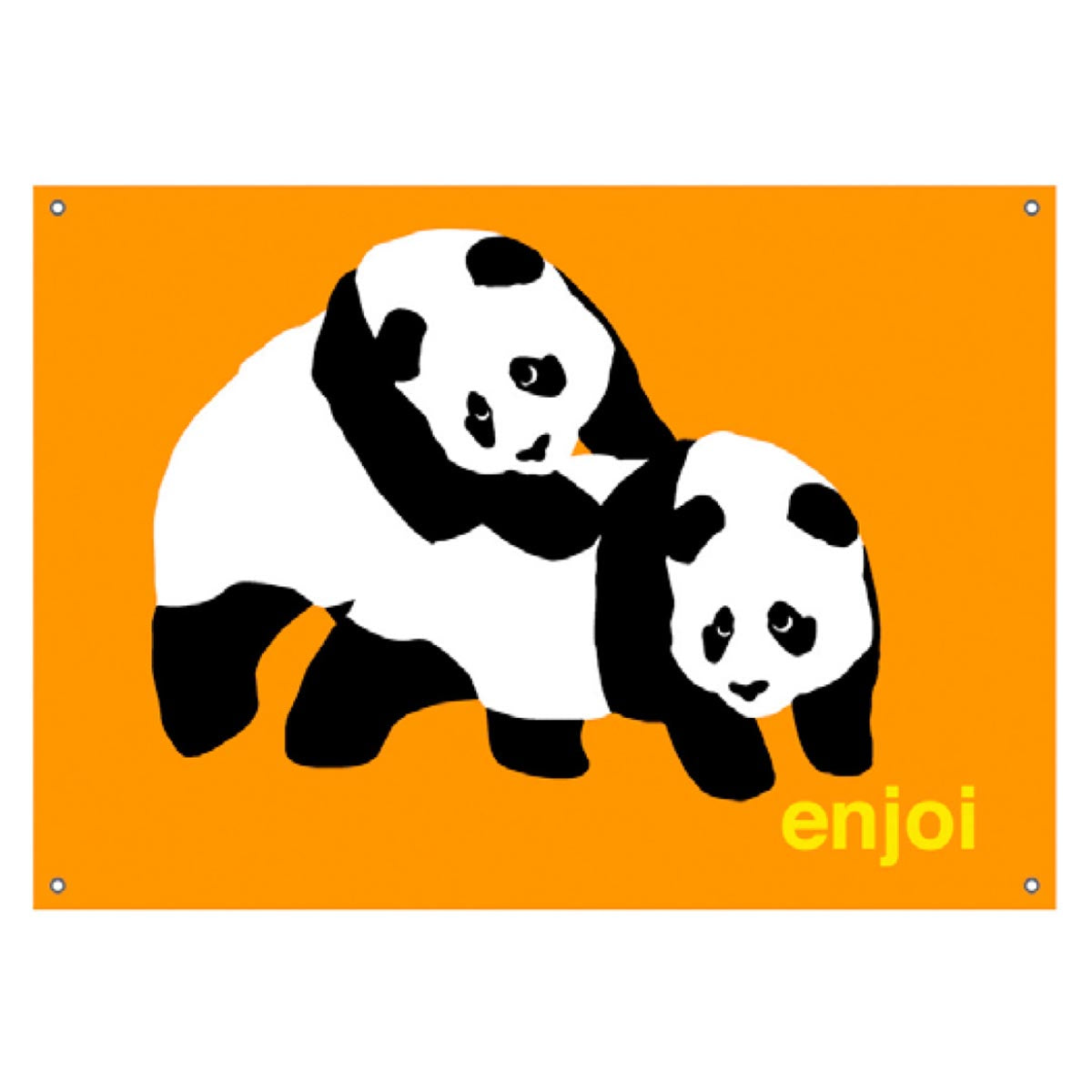 Enjoi Piggy Back Panda Banner