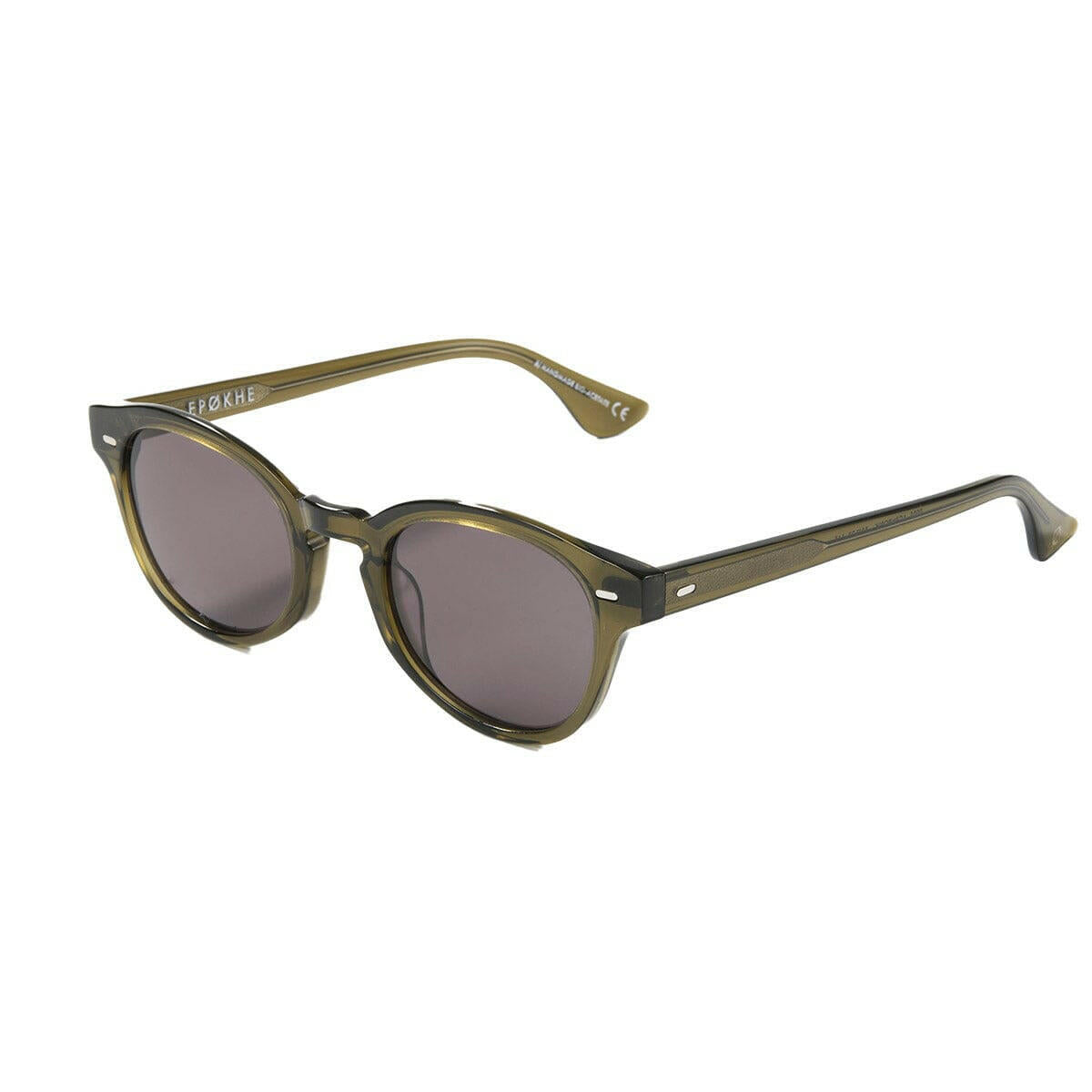 Epokhe - Coil Sunglasses Army Green Polished/Black.