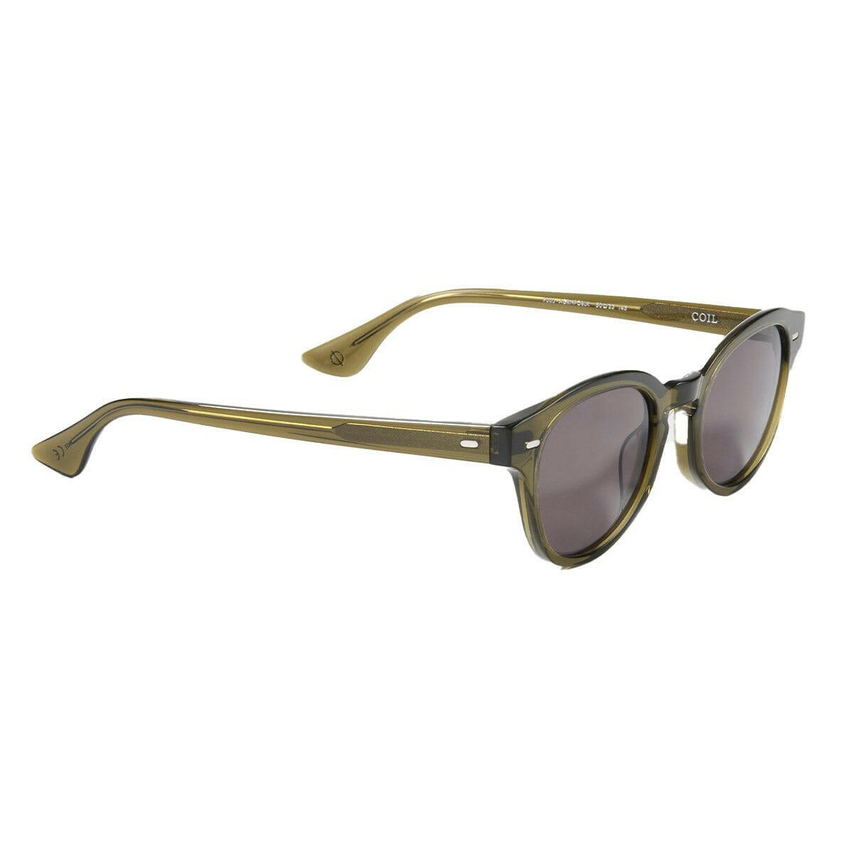 Epokhe - Coil Sunglasses Army Green Polished/Black.
