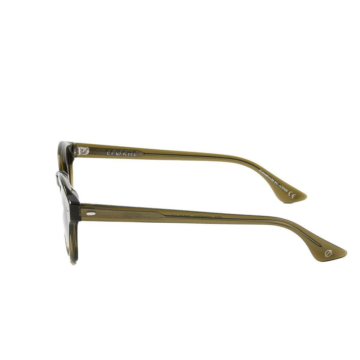Epokhe - Coil Sunglasses Army Green Polished/Black.