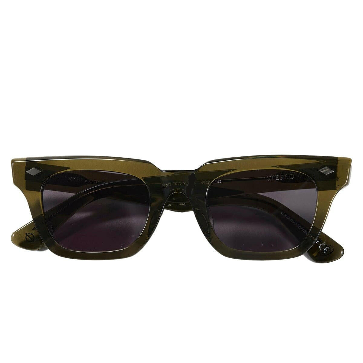 Epokhe - Stereo X Eithan Osborne Sunglasses Army Green Polished/Black.