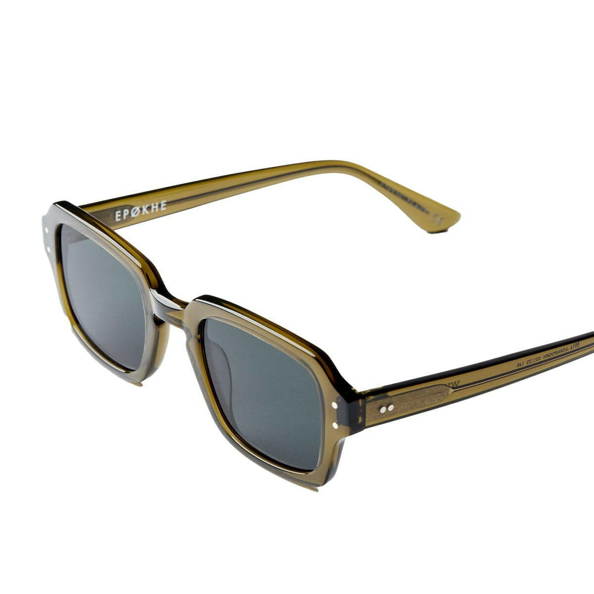 Epokhe - Wilson Sunglasses Army Green Polished/Green.