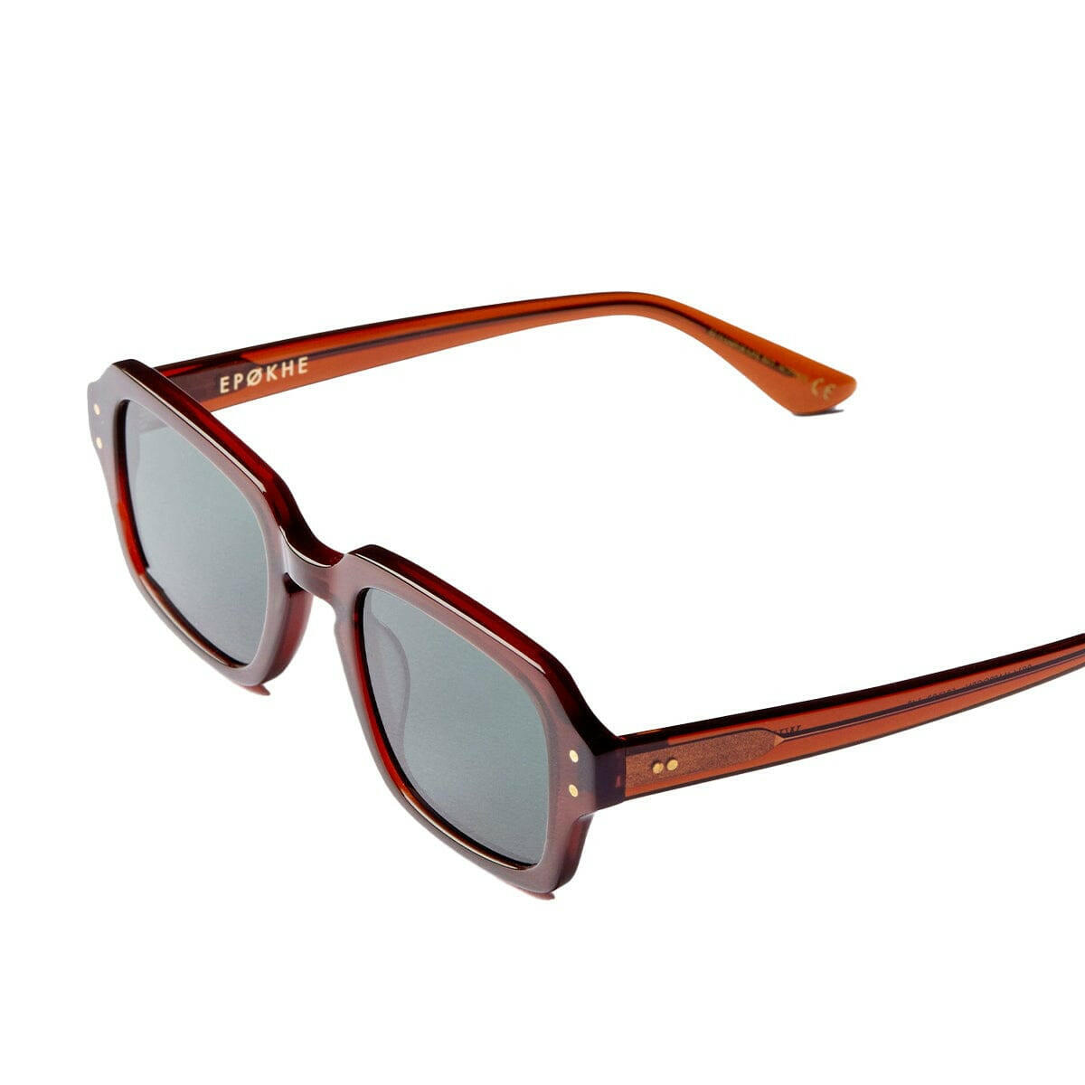 Epokhe - Wilson Sunglasses Maple Polished/Green.