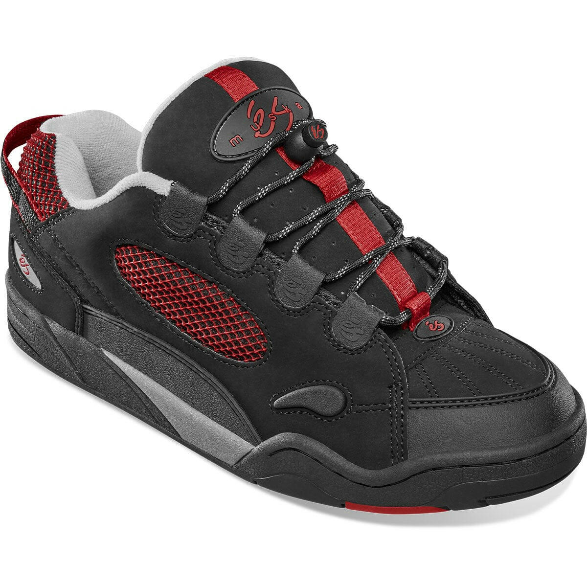 Es - Muska Shoes Black/Red.