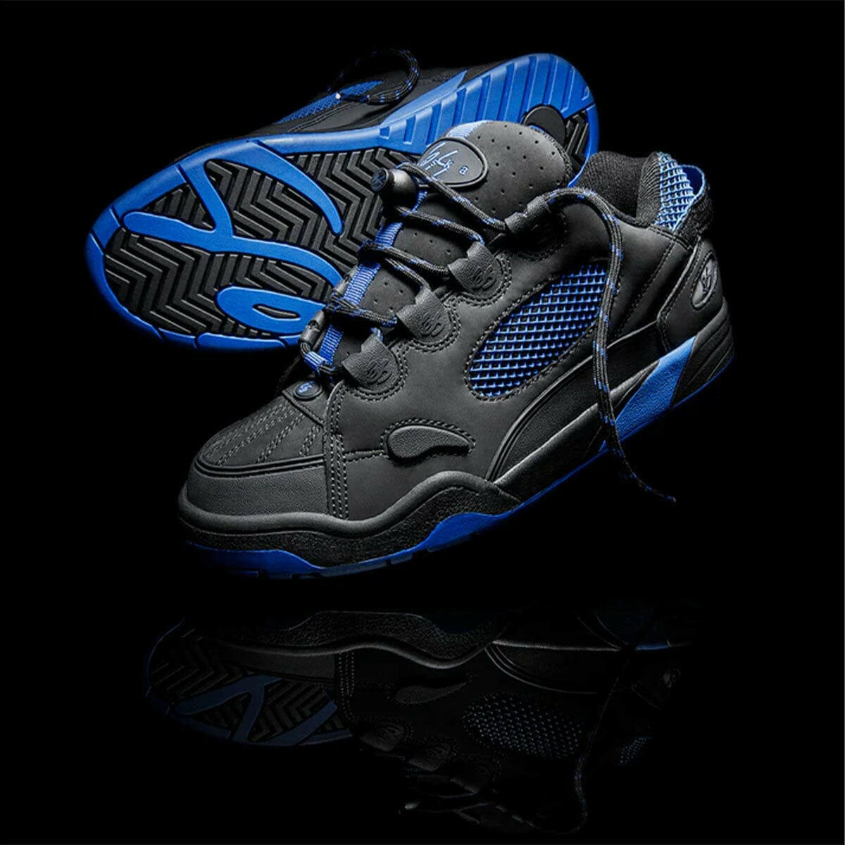 Es - Muska Shoes Black/Royal.