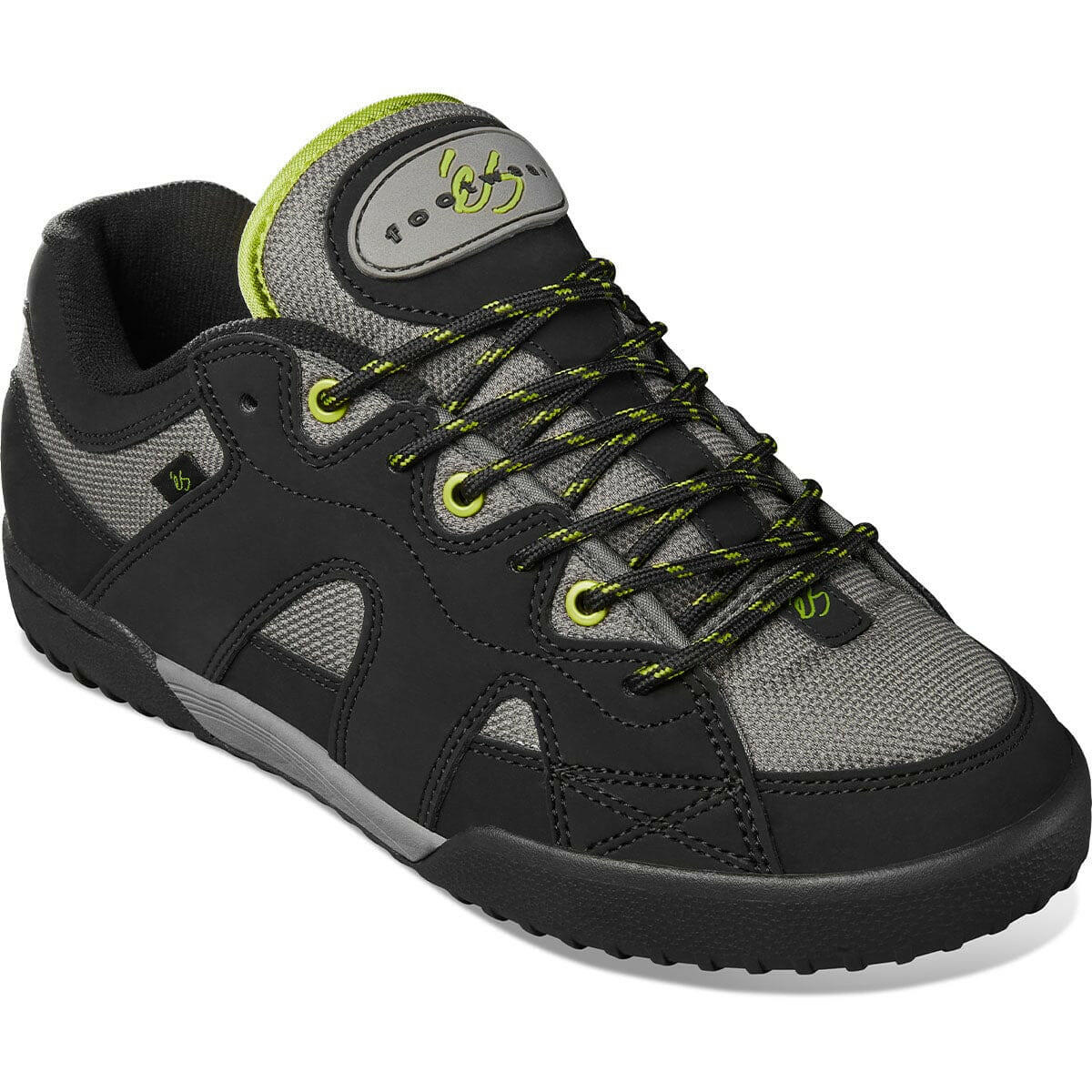 Es - One Nine 7 Shoes Black/Lime.