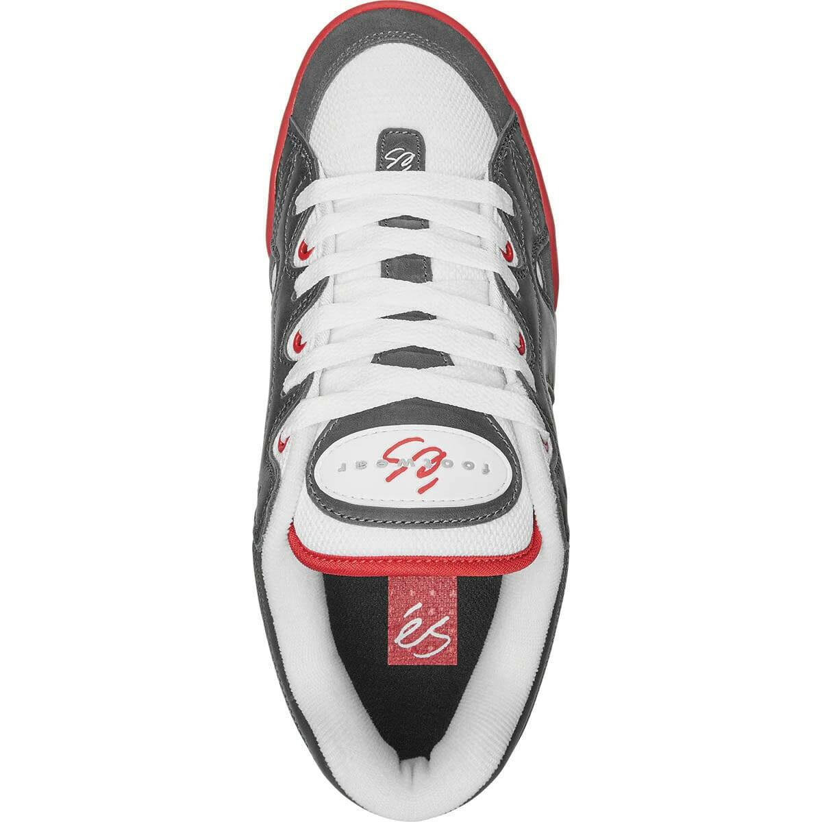Es - One Nine 7 Shoes Grey/White/Red.