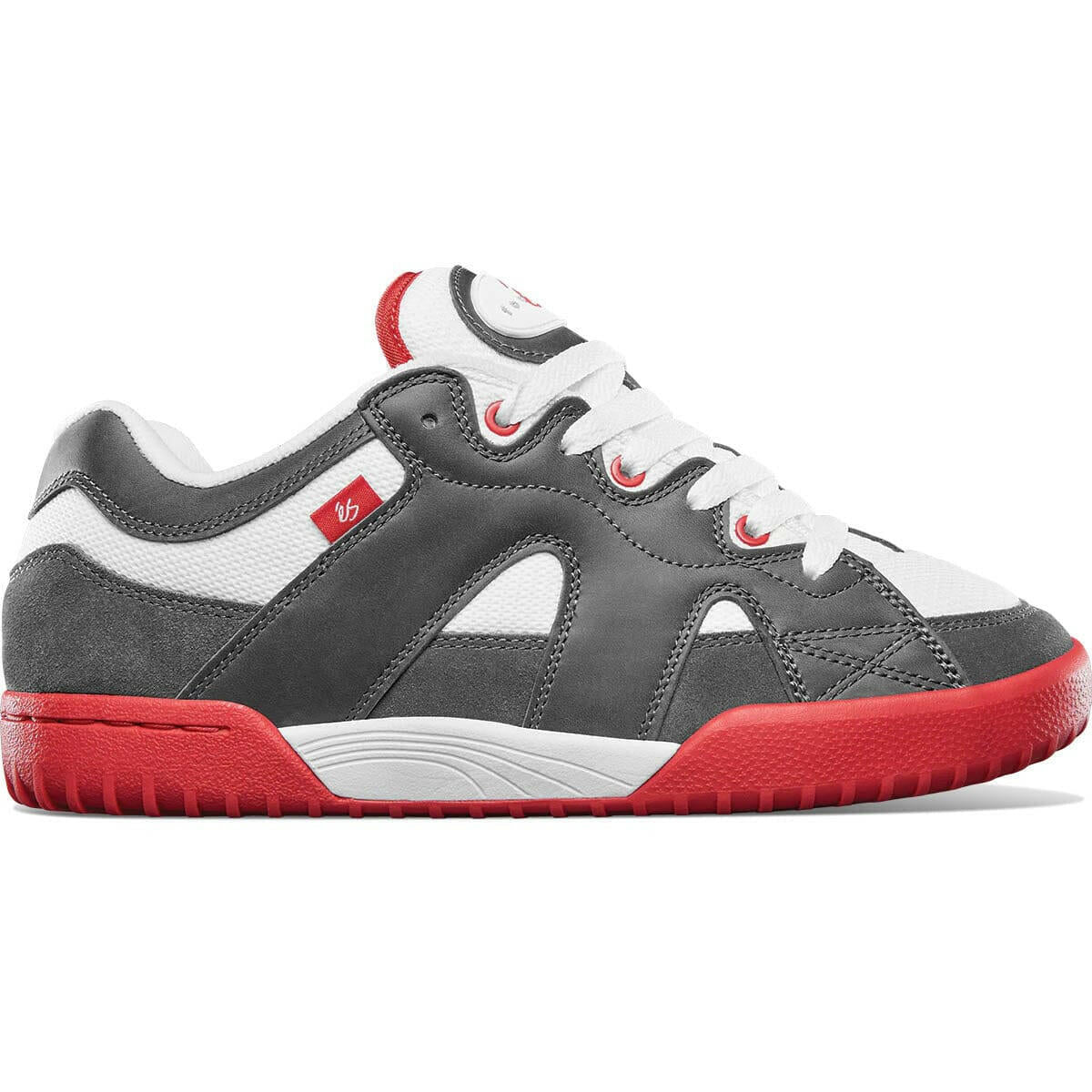 Es - One Nine 7 Shoes Grey/White/Red.