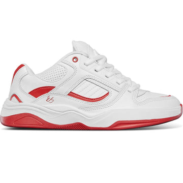 éS - TJ Rogers Shoes White/Red.