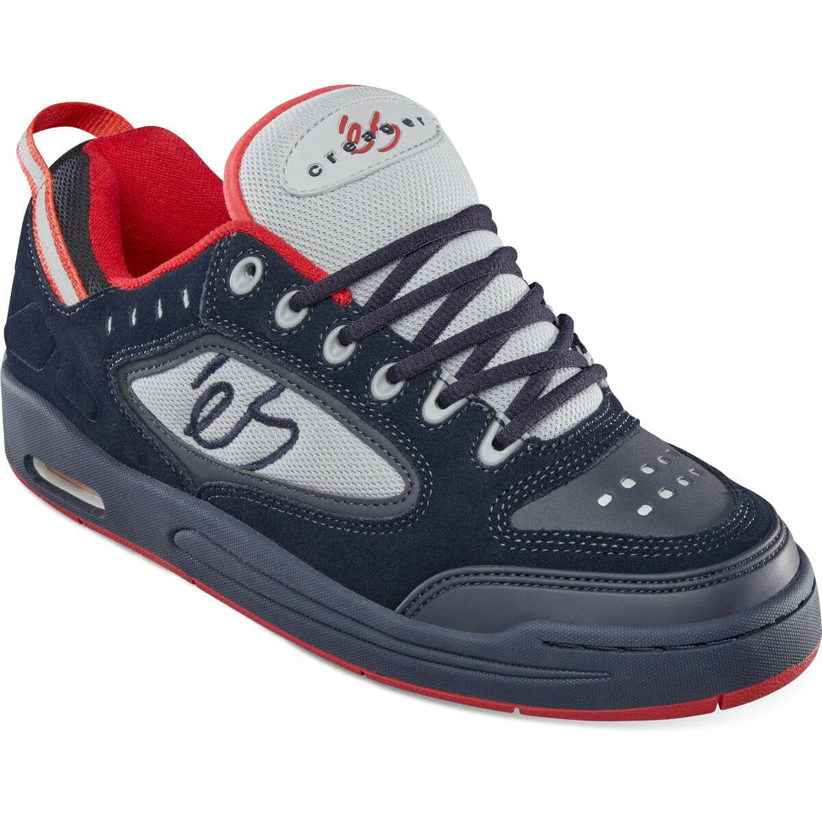 Es - Creager Shoes Navy/Grey/Red.