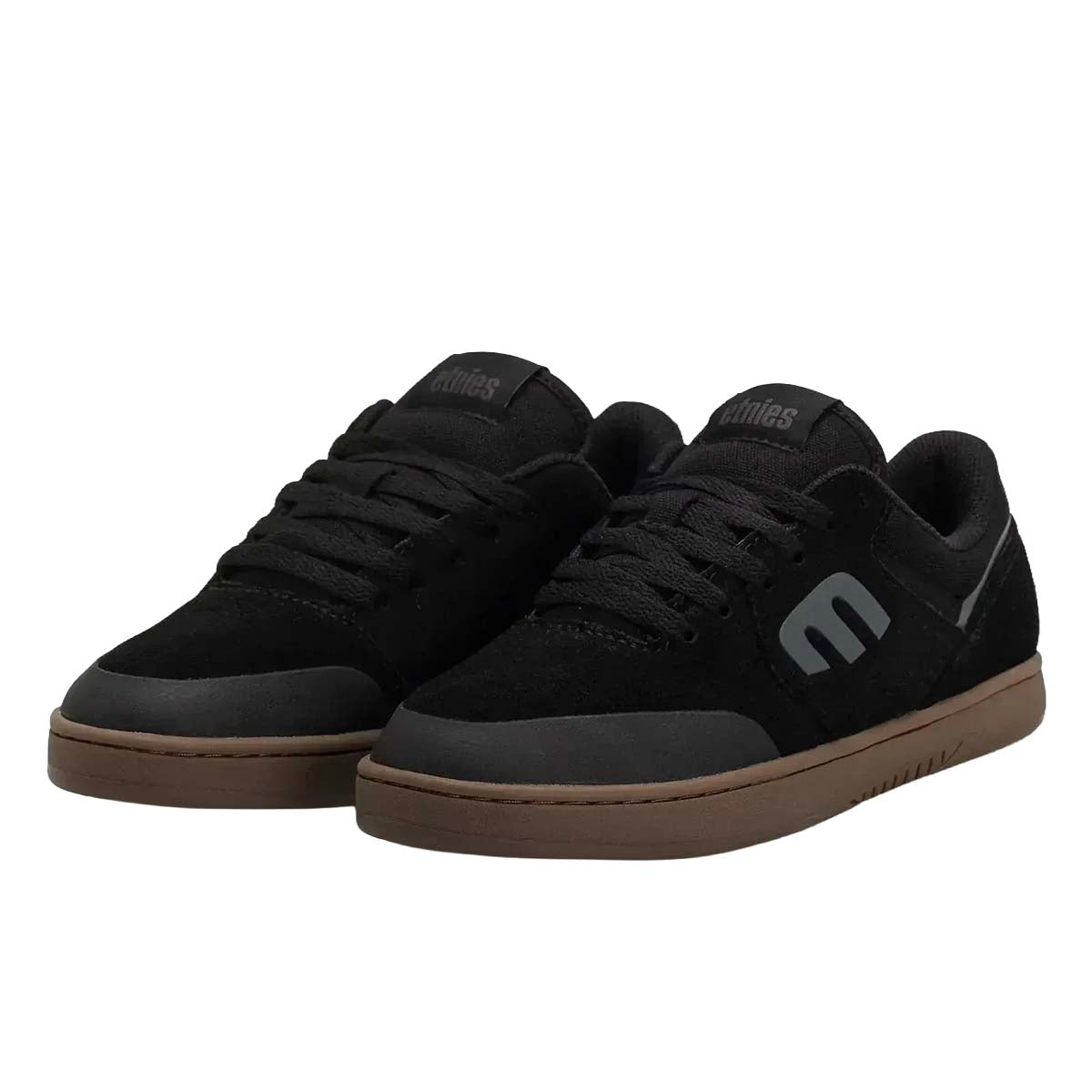 Etnies Marana Michelin Shoes Black/Charcoal/Gum Front