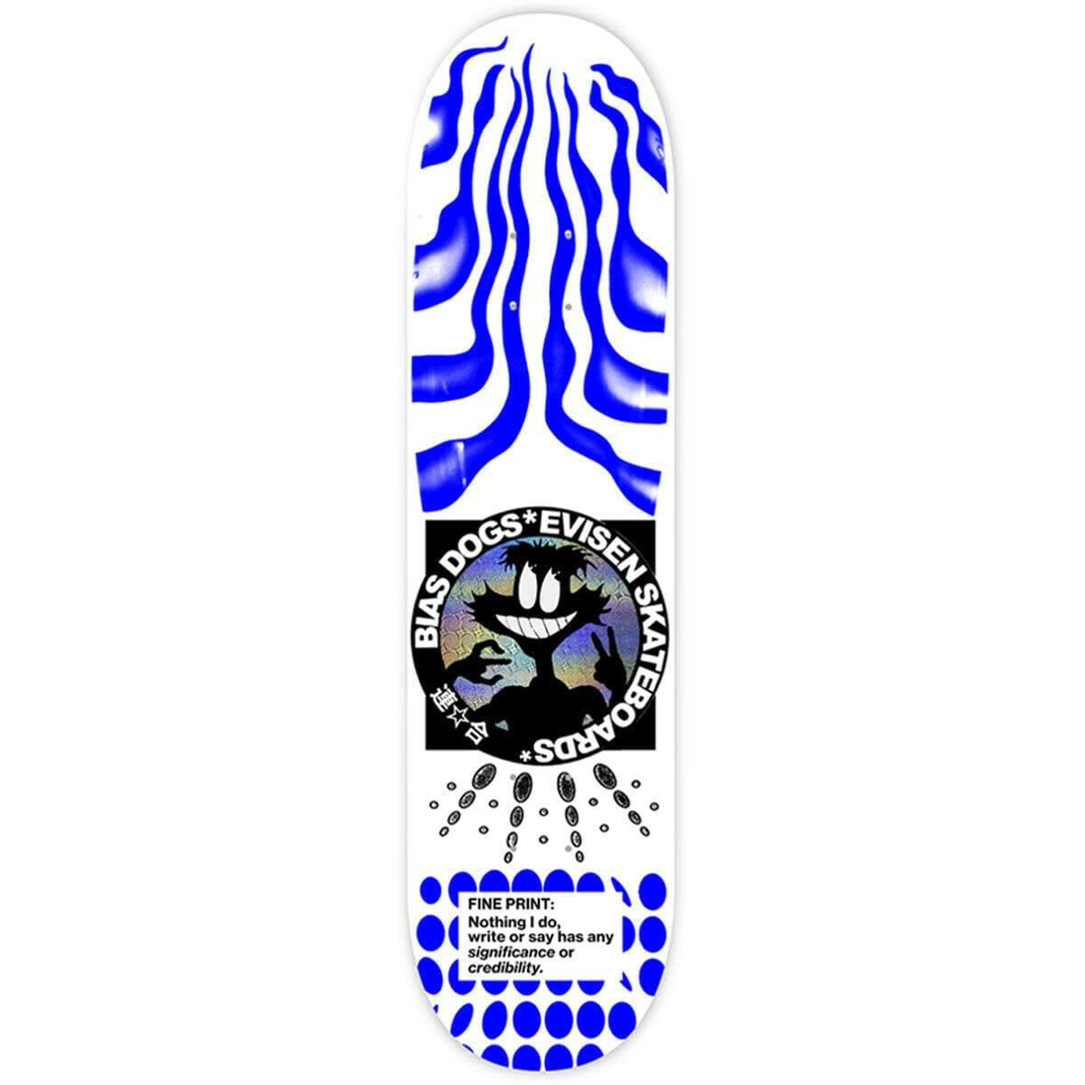 Evisen - Fine Print 8.5 Skateboard Deck.