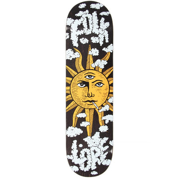 Folklore Cloud Maker Orange Skateboard Deck