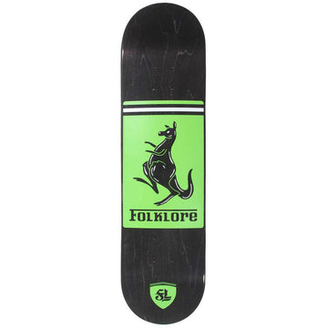 Folklore - Roo Power Green 8.75 Skateboard Deck.