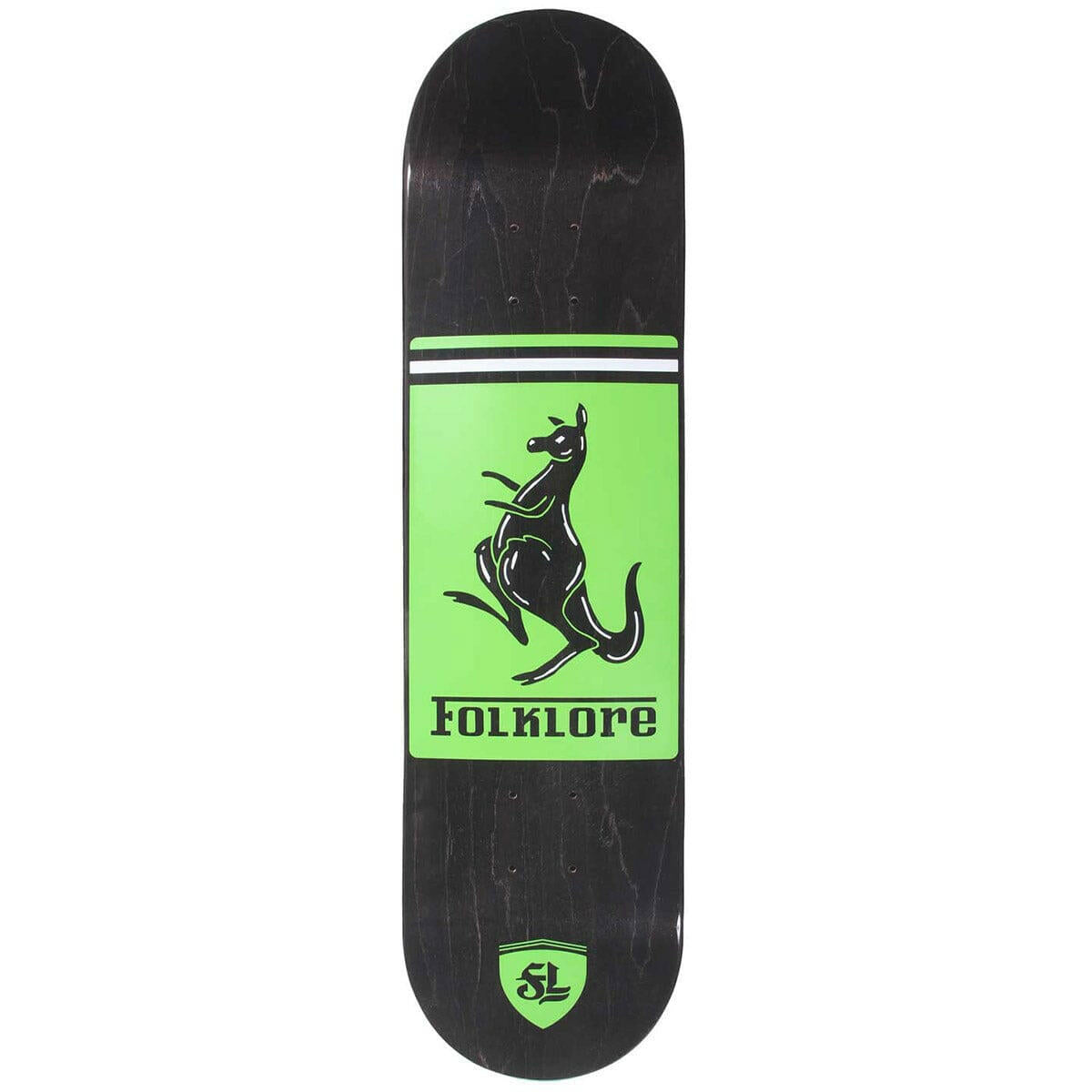 Folklore - Roo Paw Green 7.75 Skateboard Deck.