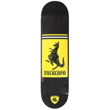Folklore - Roo Power Yellow 8.5 Skateboard Deck.